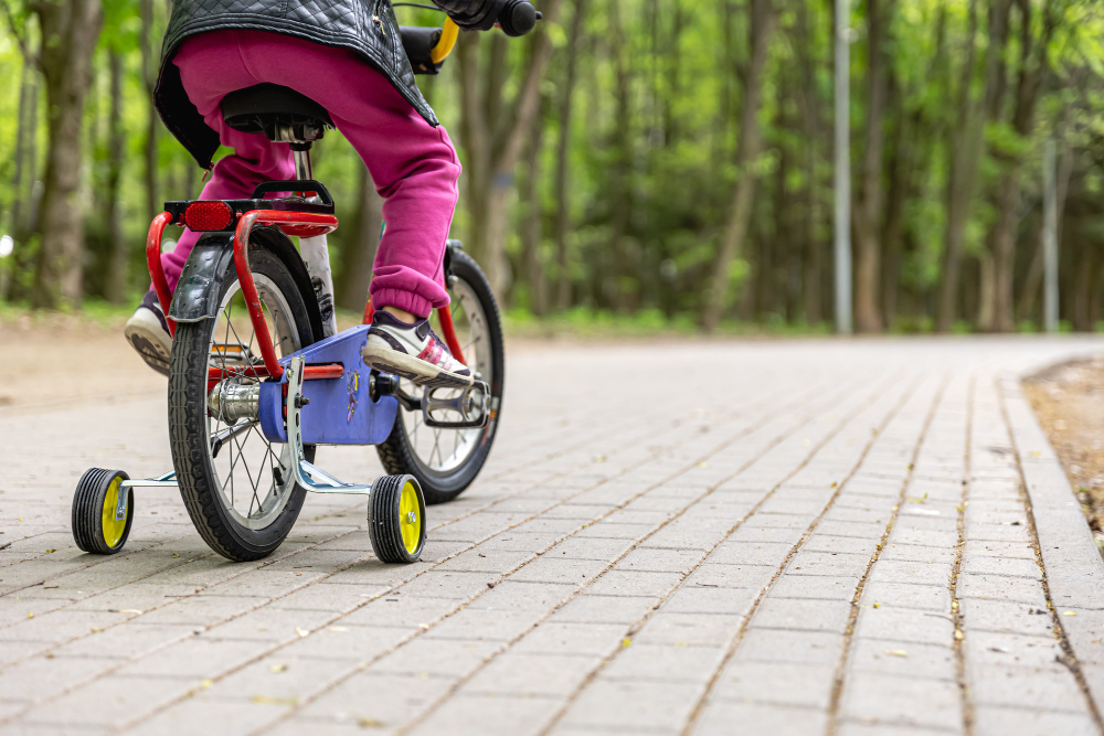 ¿Triciclo o bicicleta sin pedales?